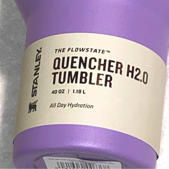 New Limited Stanley Olivia Rodrigo Purple 40 oz Tumbler w free Kitty giftcard - Picture 7 of 16